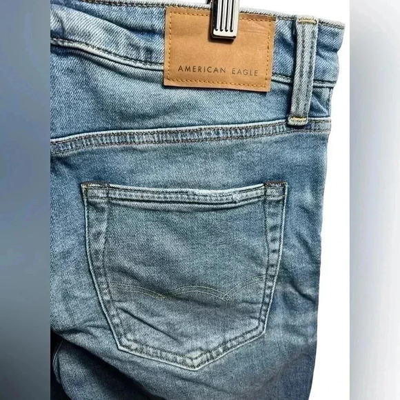 American Eagle Outfitters Mens  Athletic Skinny Airflex+ Jeans 29x30 - Picture 3 of 8